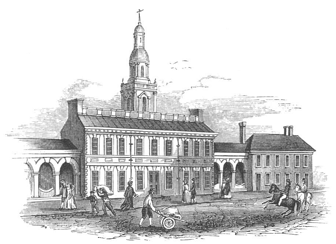 Pennsylvania State House in 1774